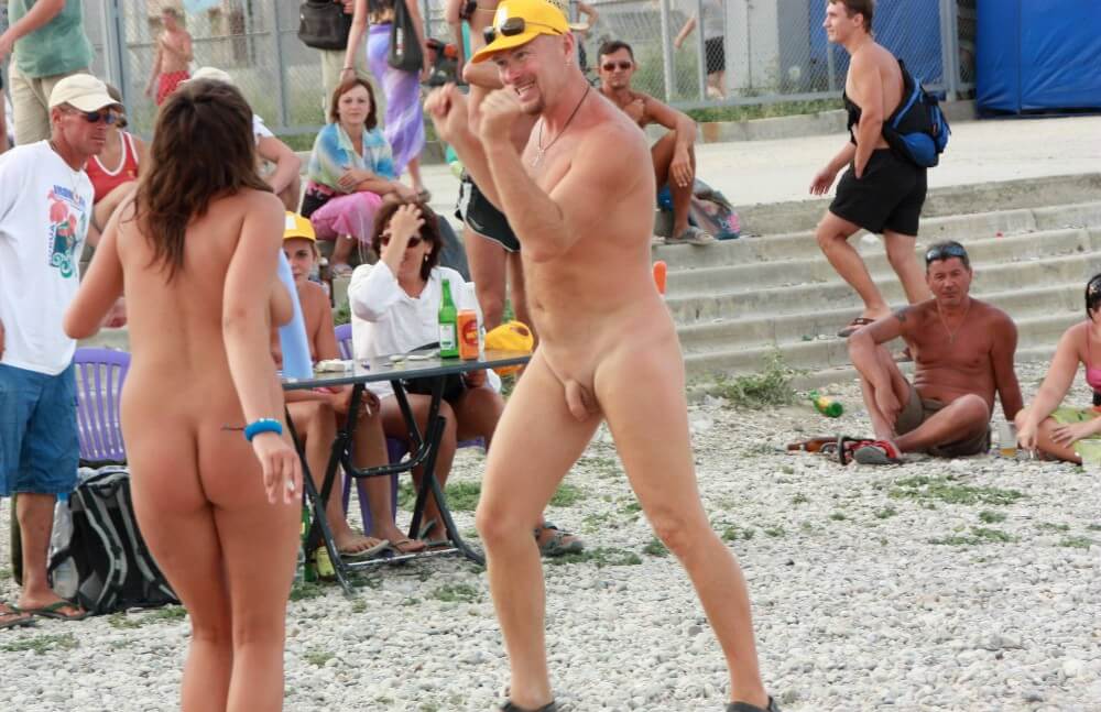 Pics Neptune Beach Cleanup - Differences between nudists and naturists