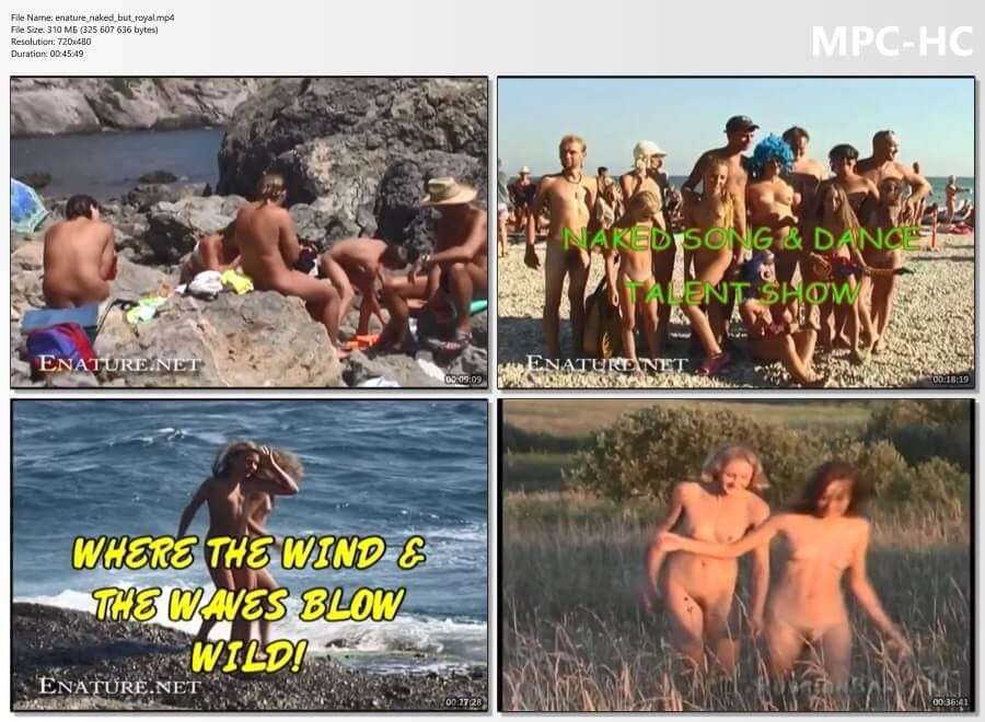 Enature - Naked royal vacation at sea - Naturism and nudism as a path to spiritual balance and inner peace