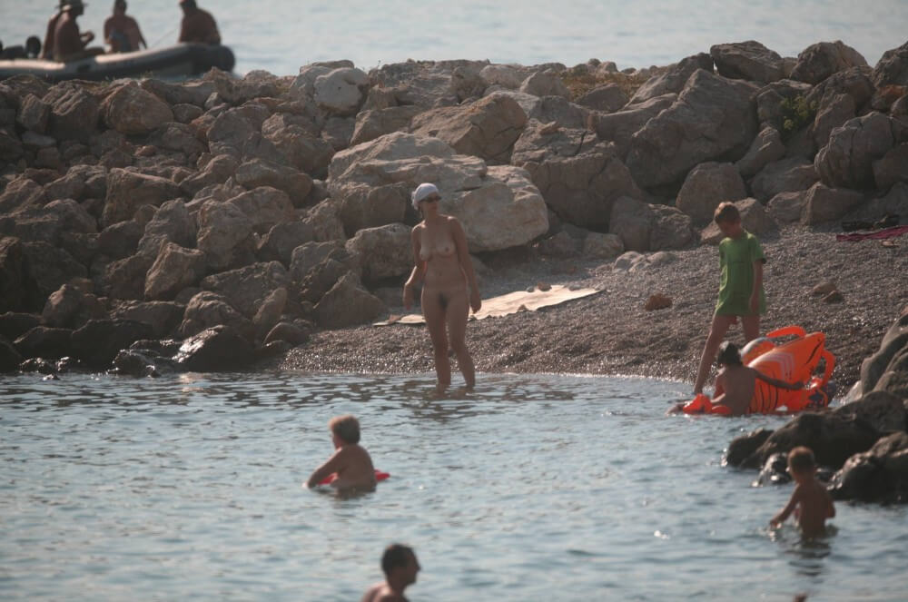 FKK cove pyramid in waters - What Do You Know About the Culture of Nudity