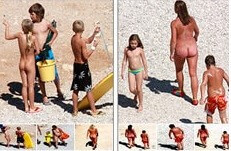 Naturism photo gallery # 7 - She went out completely naked