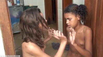 Fun Tropical Activity 1 Full HD video - Family nudism in the 21st century