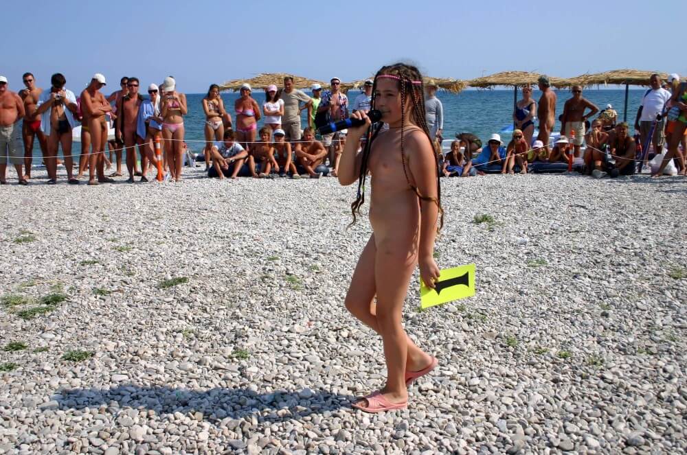 Naturist Mic Speech photos - Naturism teaches respect for the natural world and for others