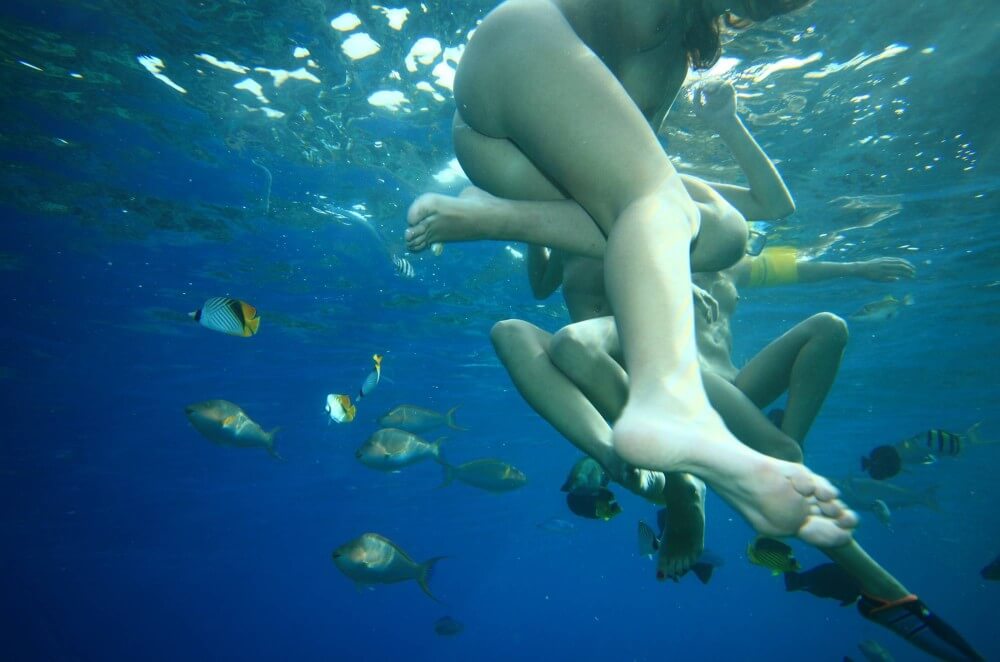 Egyptian Snorkelers Part - Nudism helps to overcome shyness and insecurities