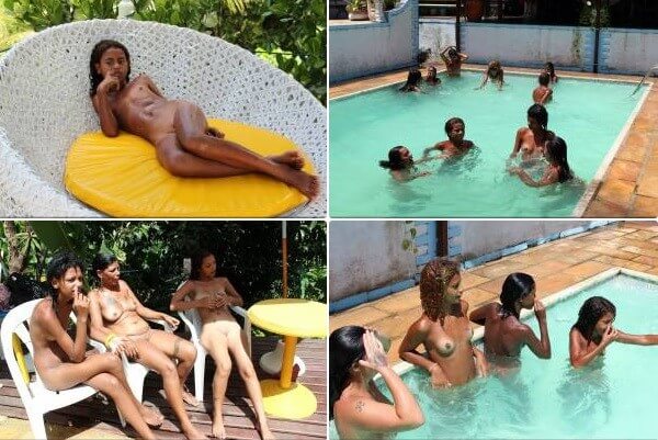 Brazil Pool Sunbath photos - The Lifestyle of Naturism Supporters