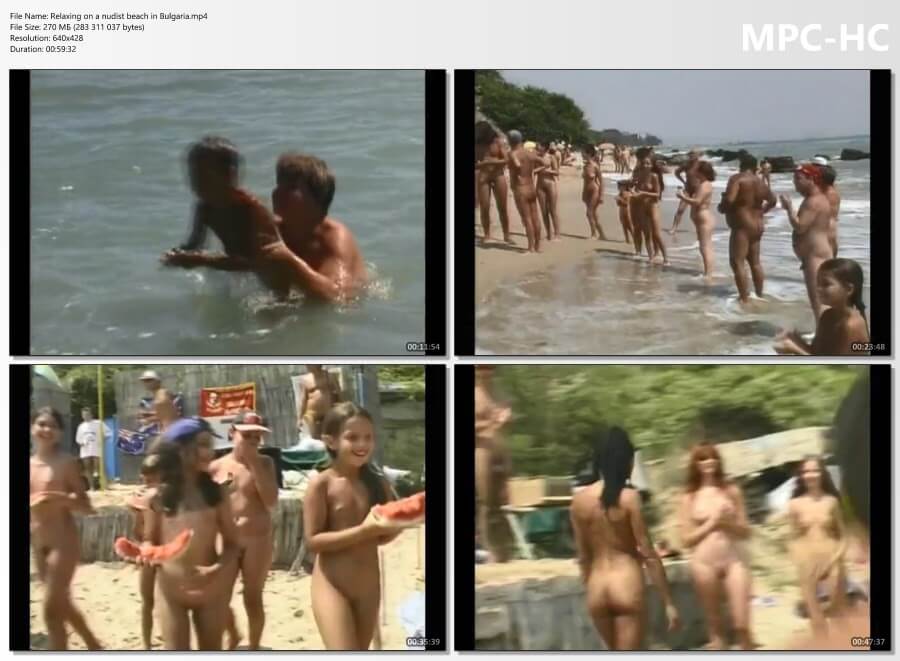 Relaxing on a nudist beach in Bulgaria - Naturism Is Not a Sect