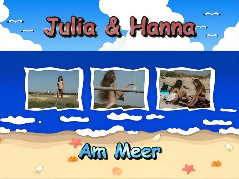 Naturistin: Julia und Hanna am Meer - Ordinary Citizens Consciously Practicing Nudism