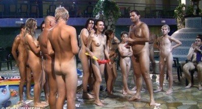Water And Art Contest 2 Full HD - Naturism promotes health of mind and body