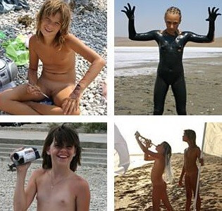 Naturism photo gallery # 3 - A naked person is asexual among nudists