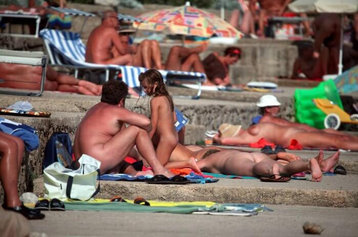 Passing Through Shores photo - We began to practice nudism consciously