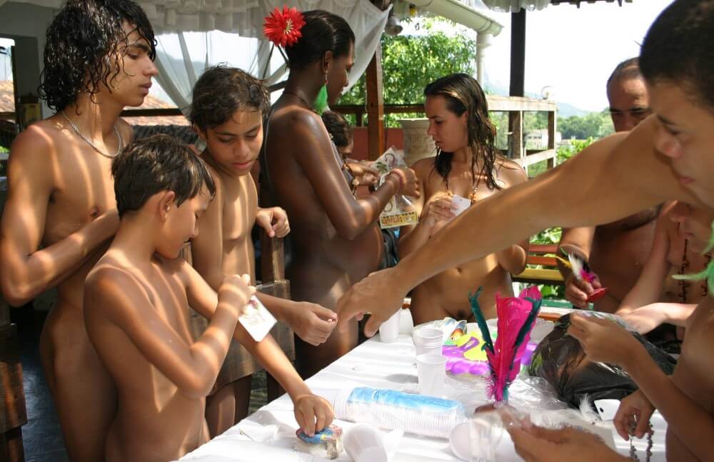 Brazilian Sunshine Beauty photos - At the heart of nudism lies the idea of equality and respect for oneself and others