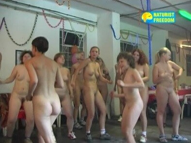 Naturist Freedom: Discotheque in a Cellar - Nudity promotes a better understanding of oneself and ones feelings