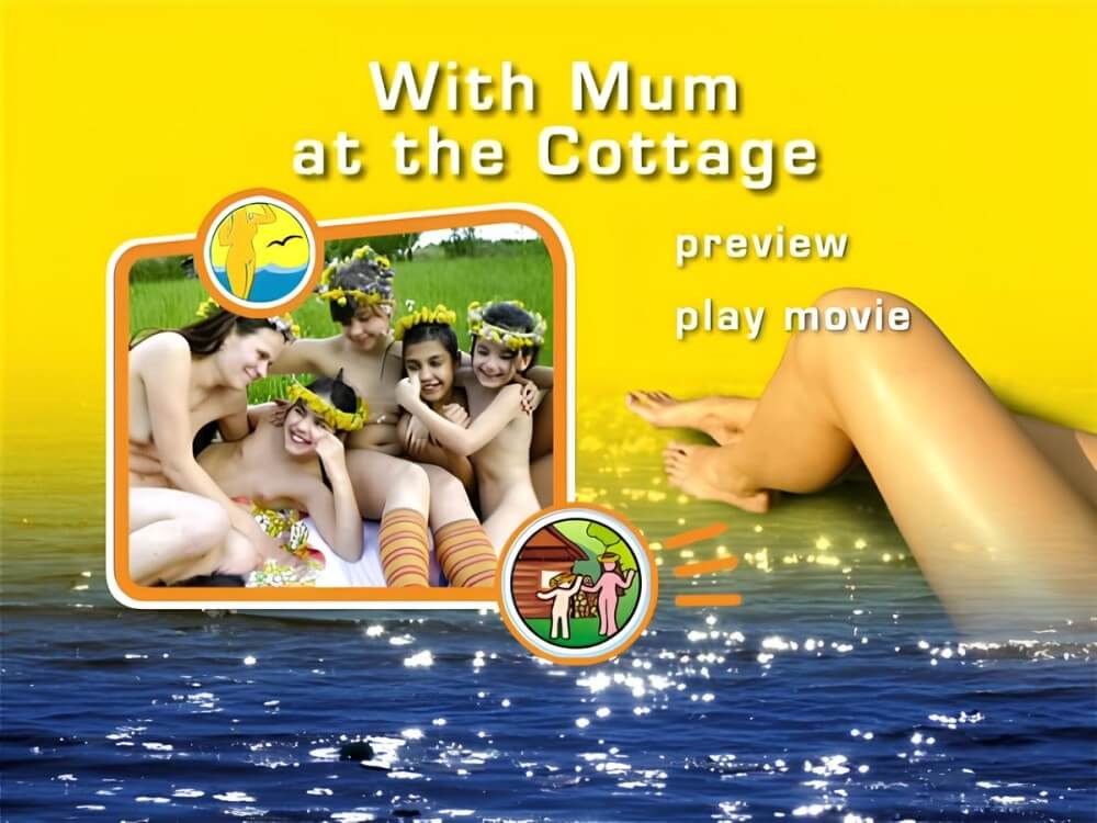 Naturist Freedom: With Mum at the Cottage DVD - Many naturists are members of Green parties or various environmental movements