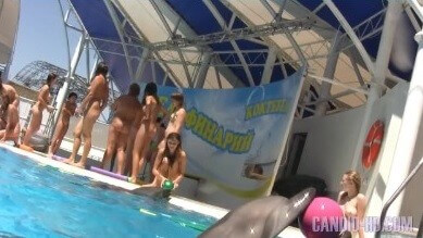 Amazing Dolphin Encounter HD video - Nudism is part of life