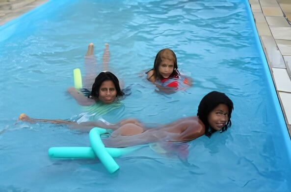 Tropic Pool Side Day - Brazil resort - Radical nudism materials