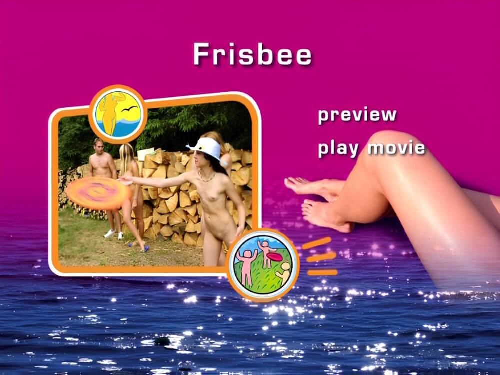 Naturist Freedom - Frisbee DVD - Those wishing to register as nudists