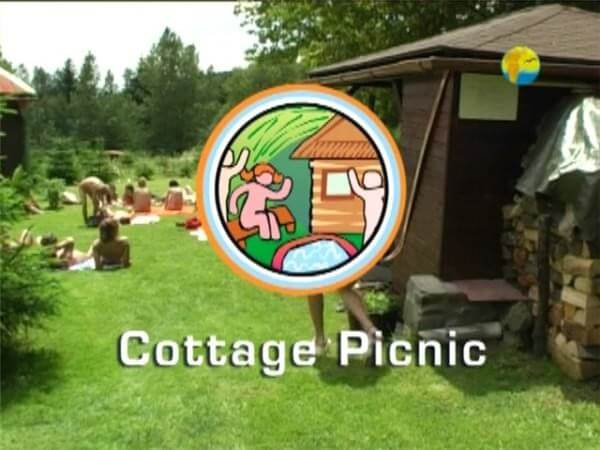 Naturist Freedom: Cottage Picnic DVD - Naturism is not a cult