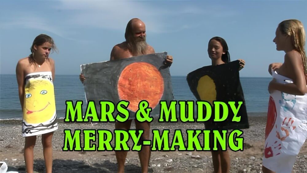 Enature - Mars and Muddy Merry-Making - Peace and tranquility are important values for advocates of naturism and nudism