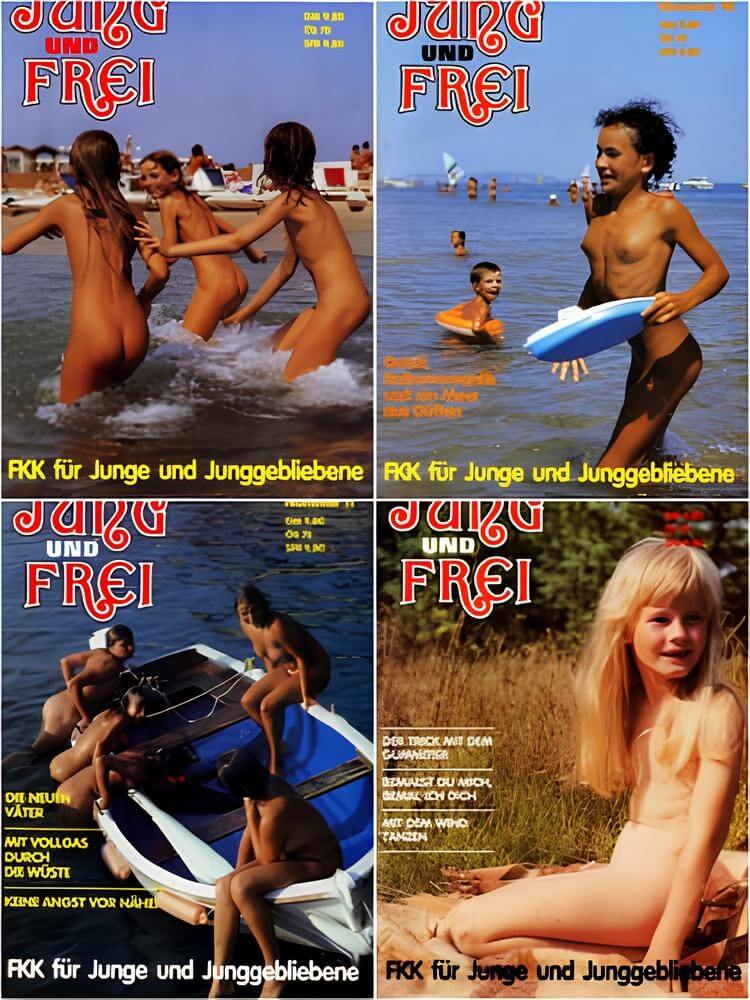 Jung und Frei Nr 9-12 - People seek self-development and peace of mind through nudism