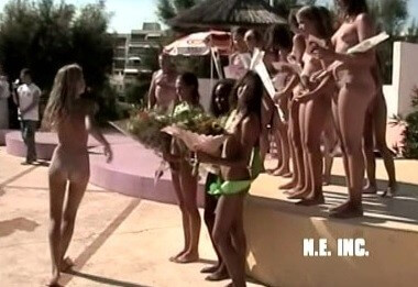 Jr. Miss Pageant 2001 FR - Where nudism is commonplace
