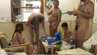 Pool jacuzzi and paints Full HD - Naturists love openness and freedom