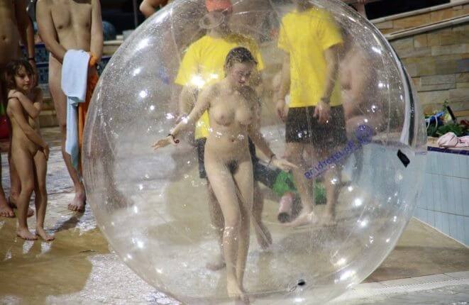 Holiday in the pool photos - Unlimited freedom is the guiding principle of nudism and naturism