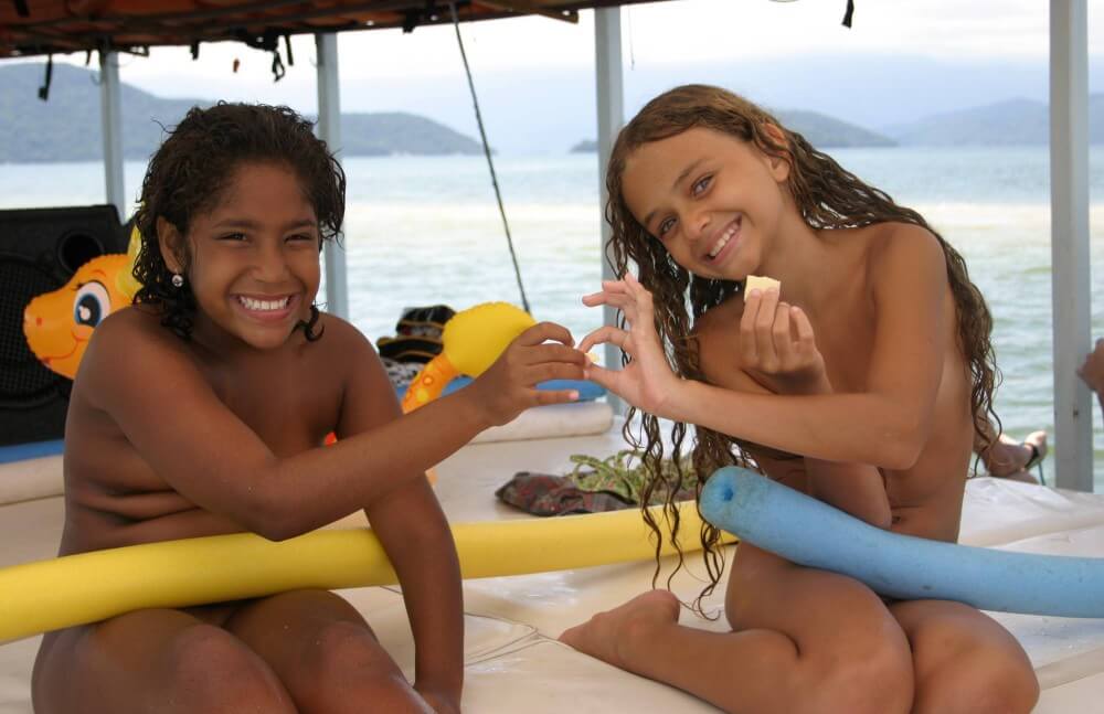 Brazilian Boating Girlfriend pics - Nudity helps one appreciate the present moment