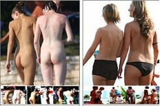 Naturism photo gallery # 41 - Nudity is only possible among people