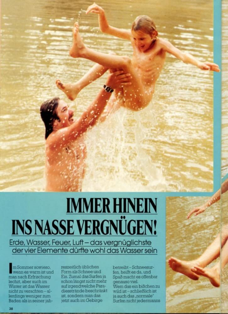 Jung und Frei Nr 31 - Engaging in naturism promotes inner harmony and peace of mind