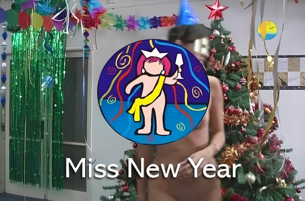 Naturist Freedom: Miss New Year - Poor naked people and rich naked people in one place