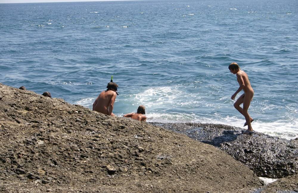 Leaning Against Hit Rocks pics - Peoples perceptions of nudists