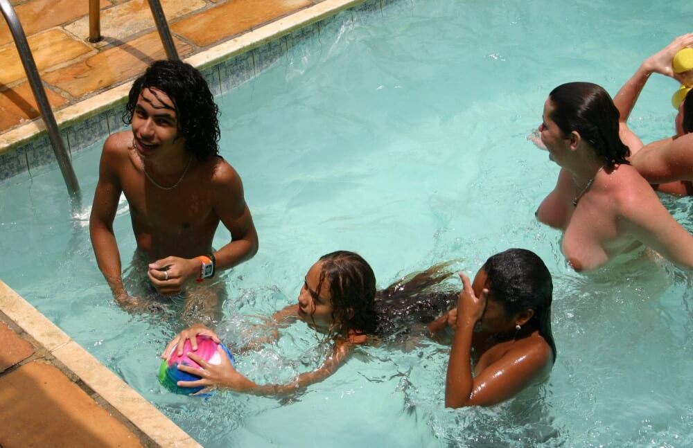 Brazilian Near Pool Profile pics - Happiness is achieved through embracing naturism