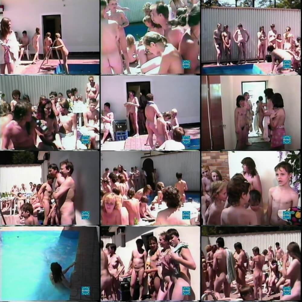 EVFKK - Naked in the Cabana - Nudity is seen as a natural part of life among nudists