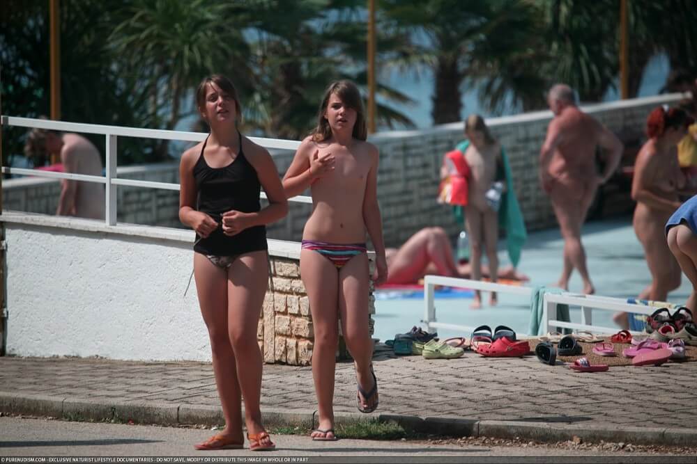FKK Water Locations Set 1 - A nudist promotes tolerance and respect for others