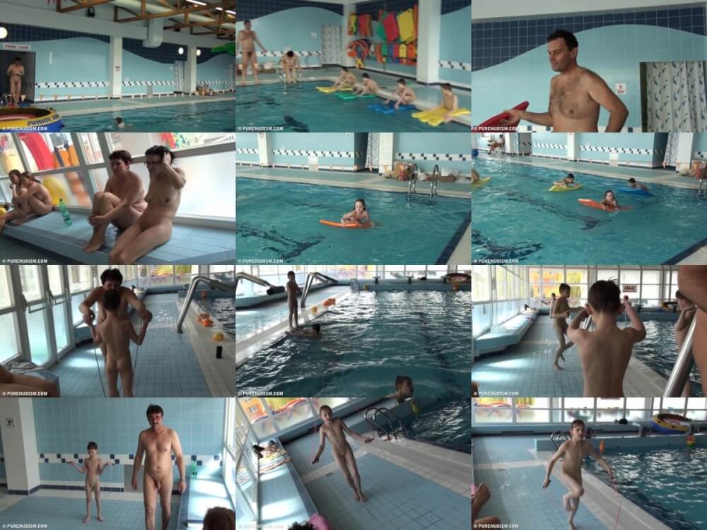 Poolside activities 2 Full HD - Spontaneous Nudism Thrives