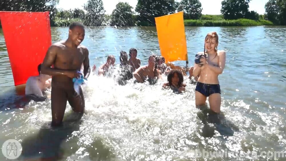 Abbywinters Beach games Full HD - The natural beauty of the body is revealed in nudism