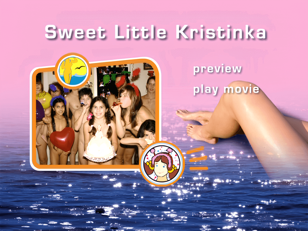 Naturist Freedom: Sweet Little Kristinka  DVD - Mutual respect is an important part of the naturist community