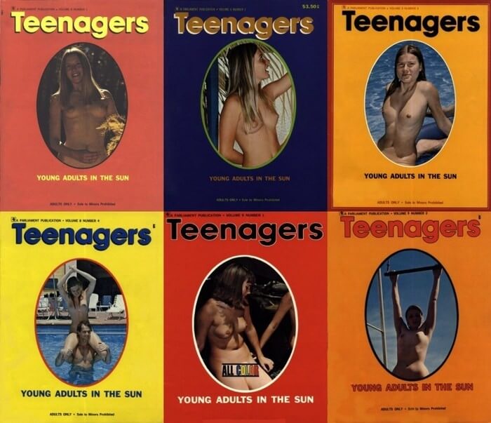Teenagers magazines: Young adults in the sun - Those wishing to register as nudists